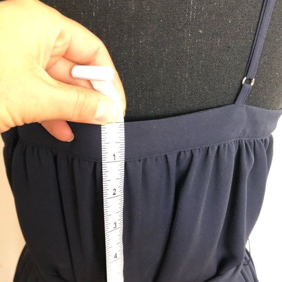 Navy Banana Republic dress, size 4 - Picture 4 of 5